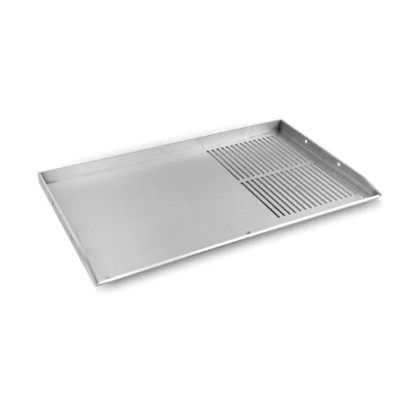 Grooved plate